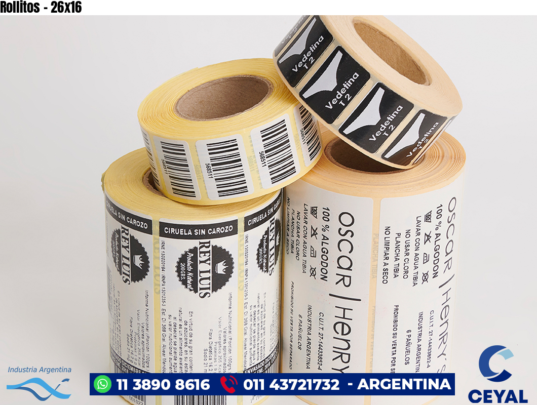 Rollitos - 26x16