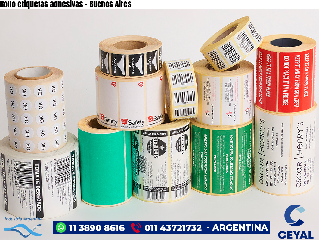 Rollo etiquetas adhesivas – Buenos Aires