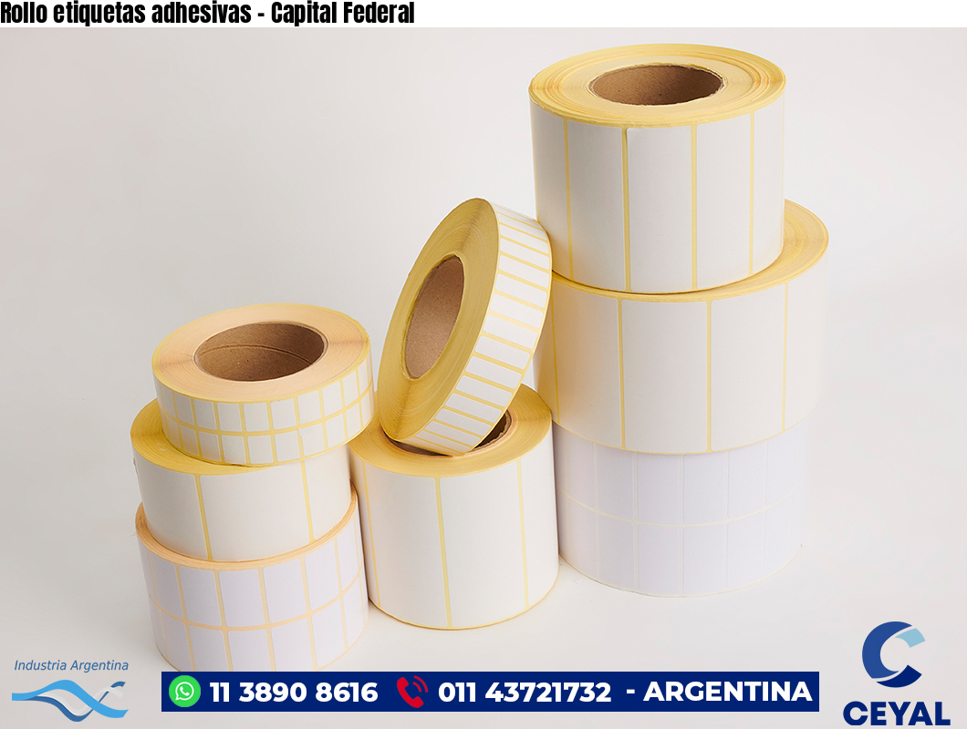 Rollo etiquetas adhesivas – Capital Federal