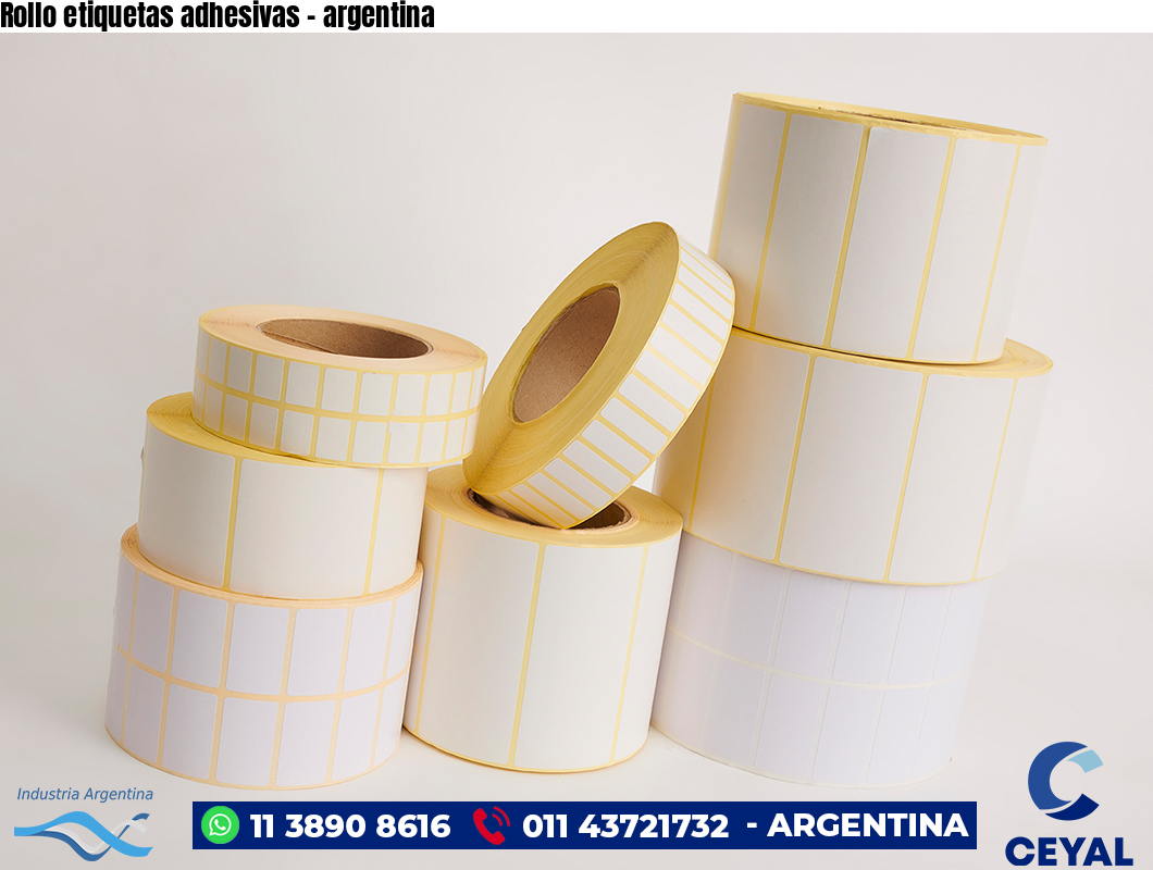 Rollo etiquetas adhesivas - argentina