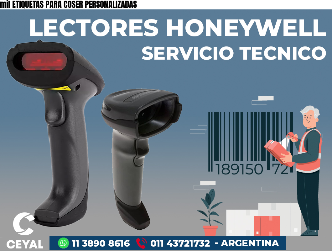 mil ETIQUETAS PARA COSER PERSONALIZADAS