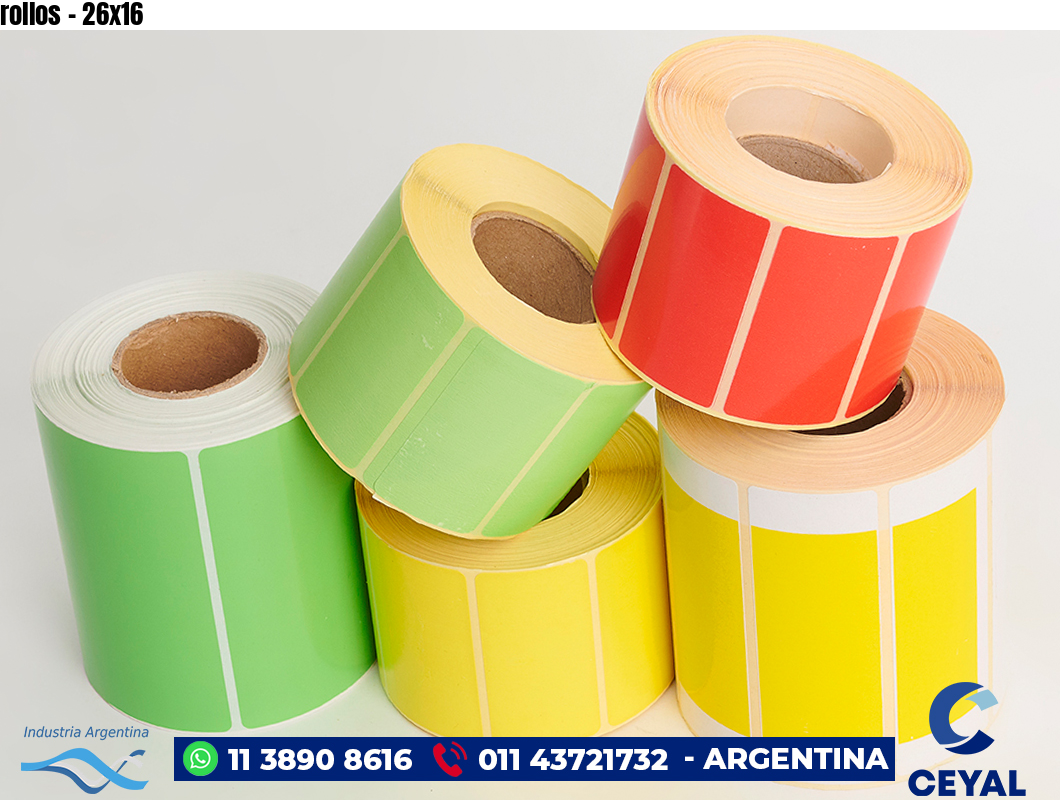 rollos - 26x16