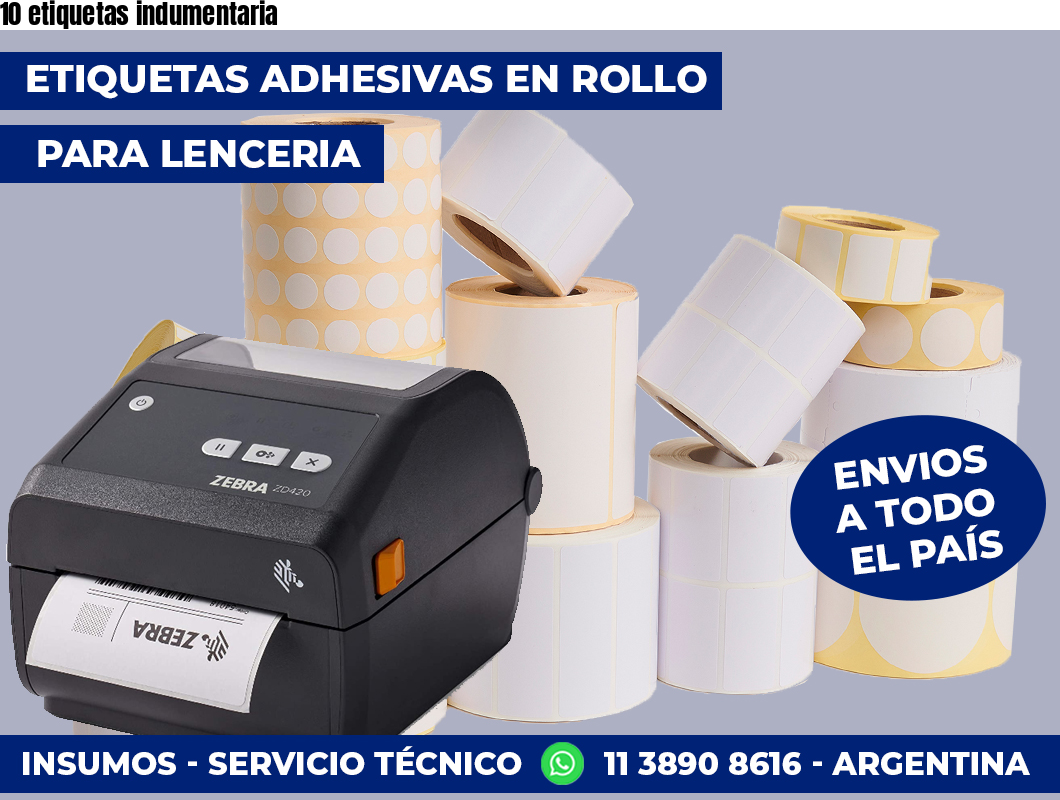 10 etiquetas indumentaria