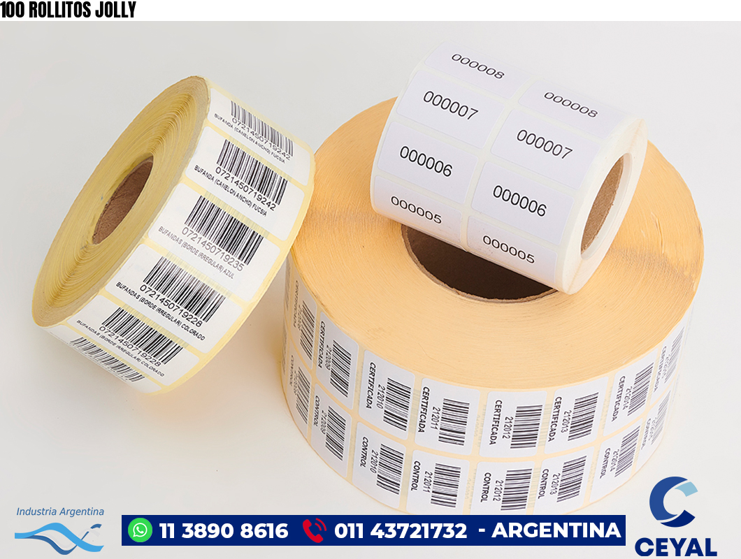 100 ROLLITOS JOLLY