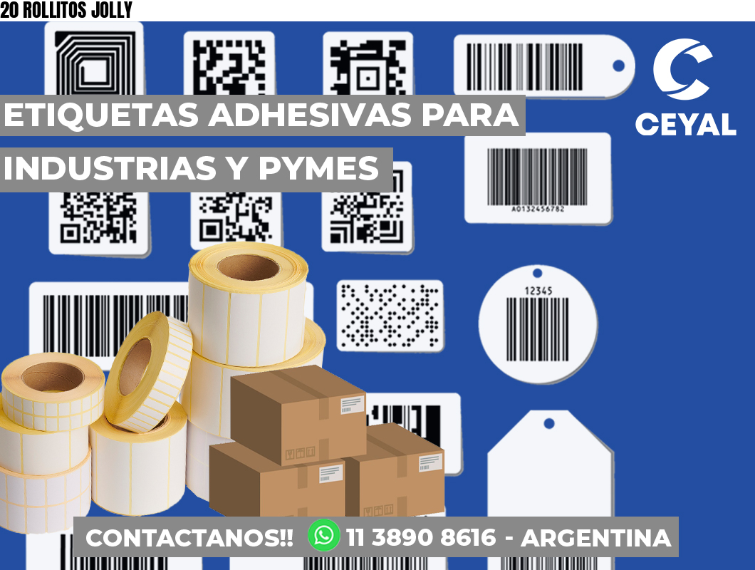 20 ROLLITOS JOLLY
