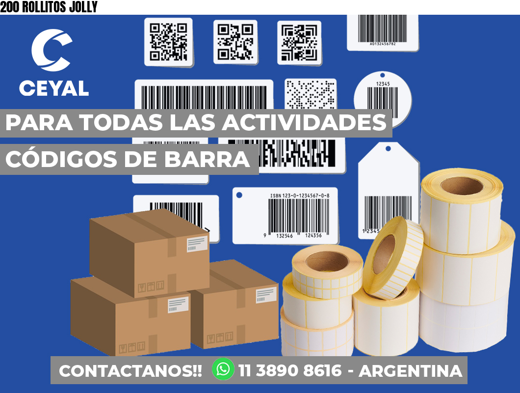 200 ROLLITOS JOLLY