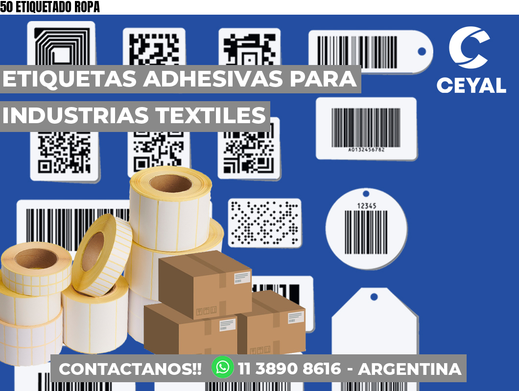 50 ETIQUETADO ROPA