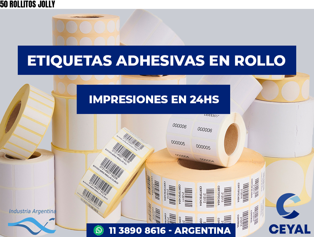 50 ROLLITOS JOLLY