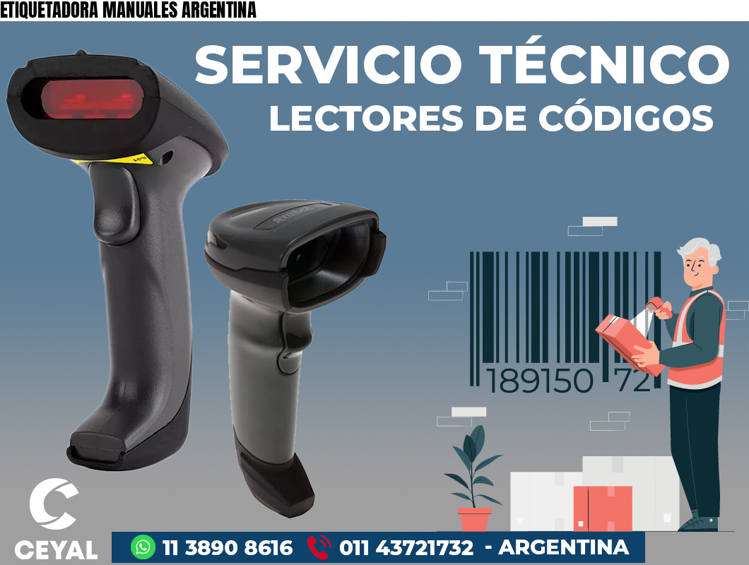 ETIQUETADORA MANUALES ARGENTINA