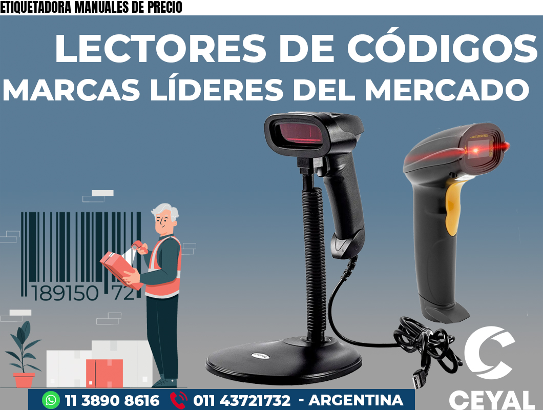 ETIQUETADORA MANUALES DE PRECIO