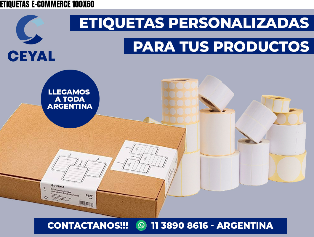 ETIQUETAS E-COMMERCE 100X60