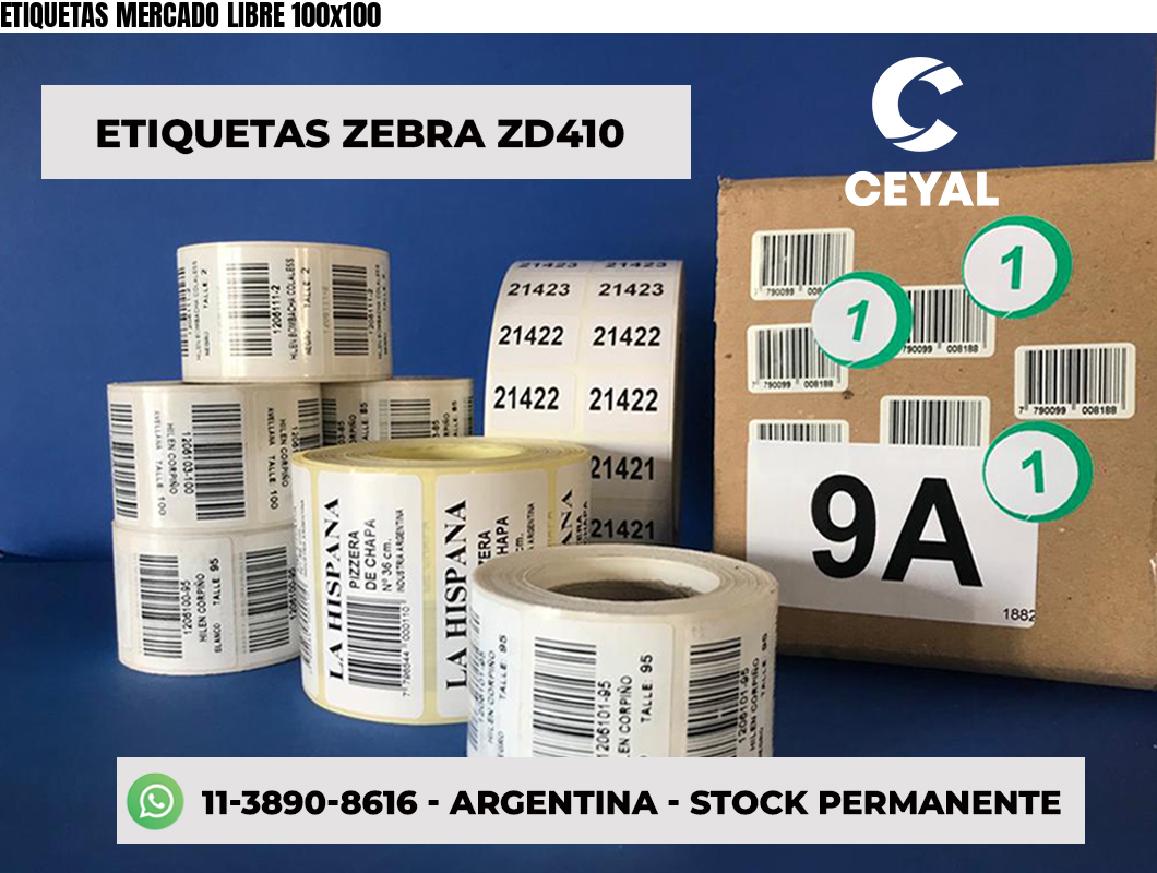 ETIQUETAS MERCADO LIBRE 100x100