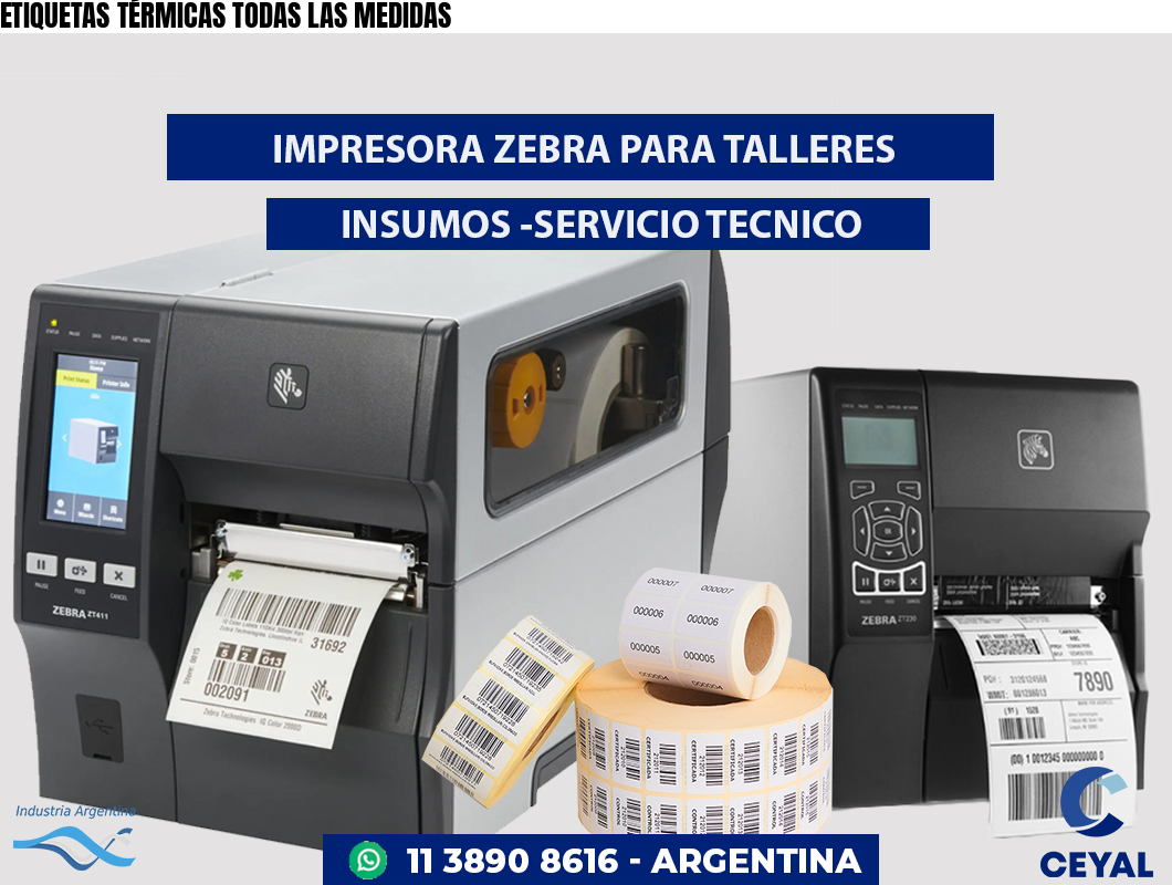 ETIQUETAS TÉRMICAS TODAS LAS MEDIDAS