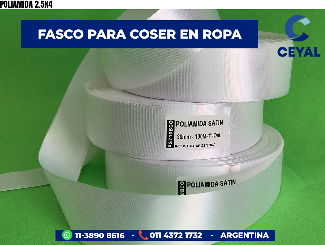 POLIAMIDA 2.5X4