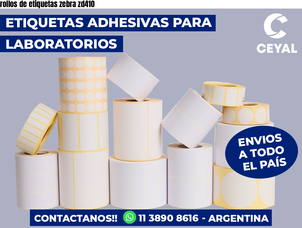 rollos de etiquetas zebra zd410