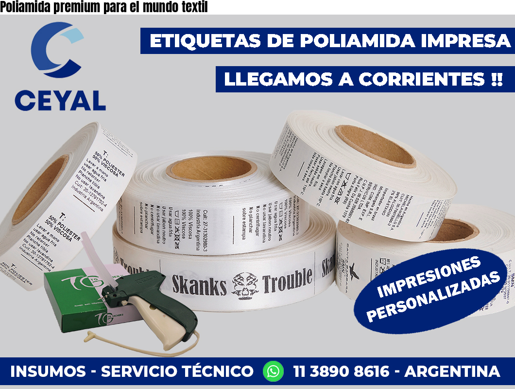 Poliamida premium para el mundo textil