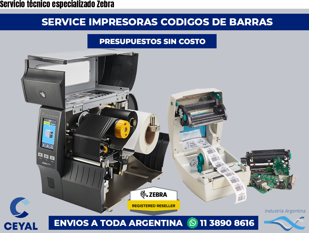 Servicio técnico especializado Zebra