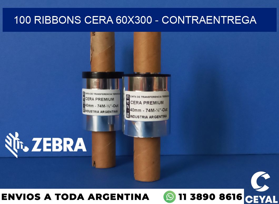 100 Ribbons cera 60x300 - contraentrega