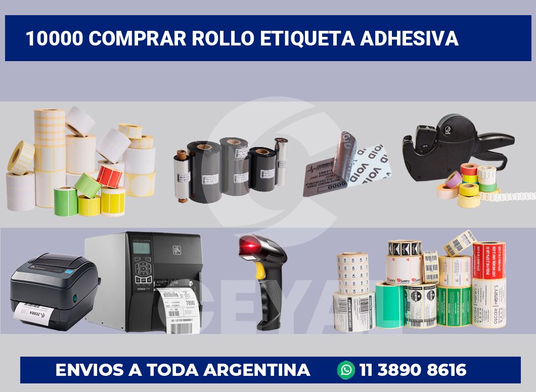 10000 Comprar rollo etiqueta adhesiva