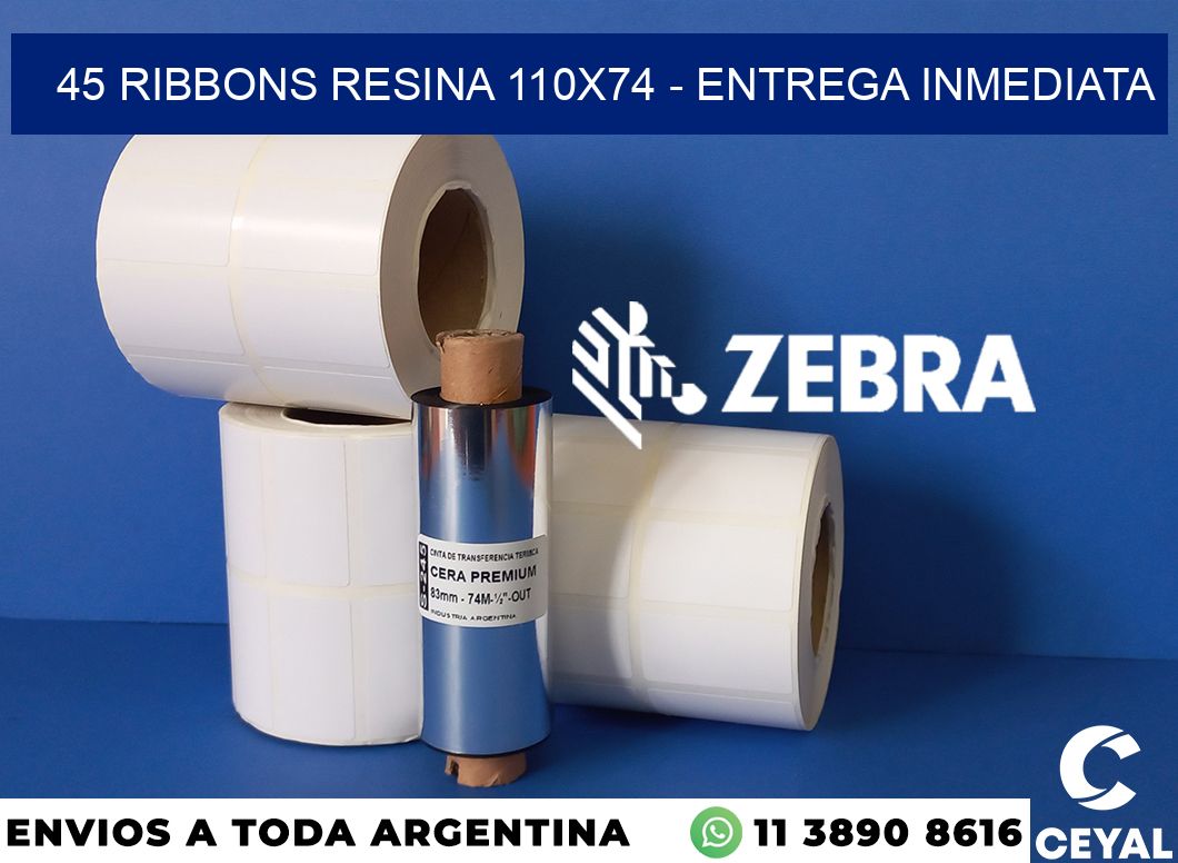 45 Ribbons resina 110x74 - Entrega inmediata