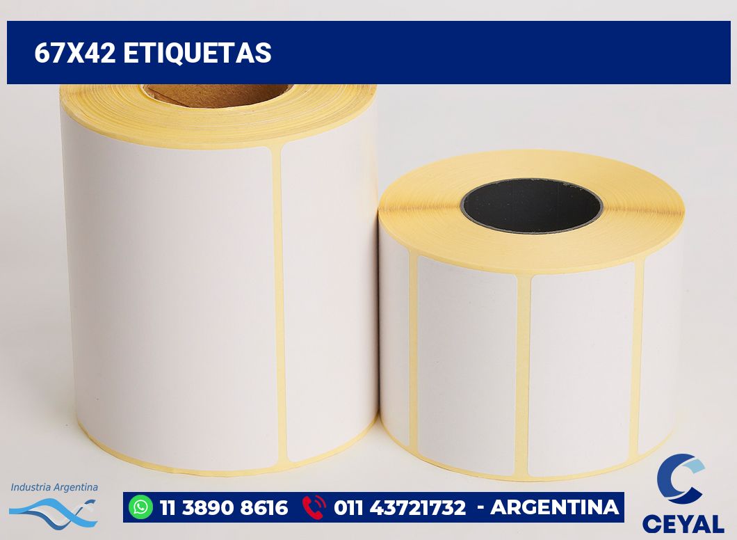 67x42 Etiquetas