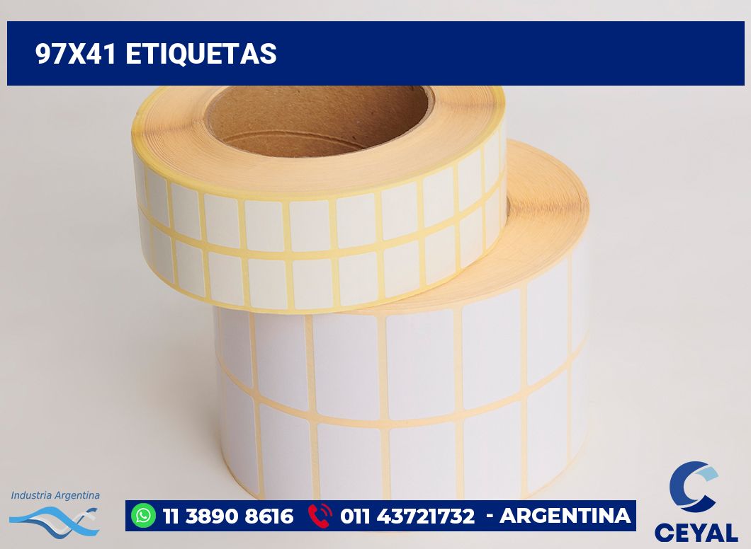 97x41 Etiquetas