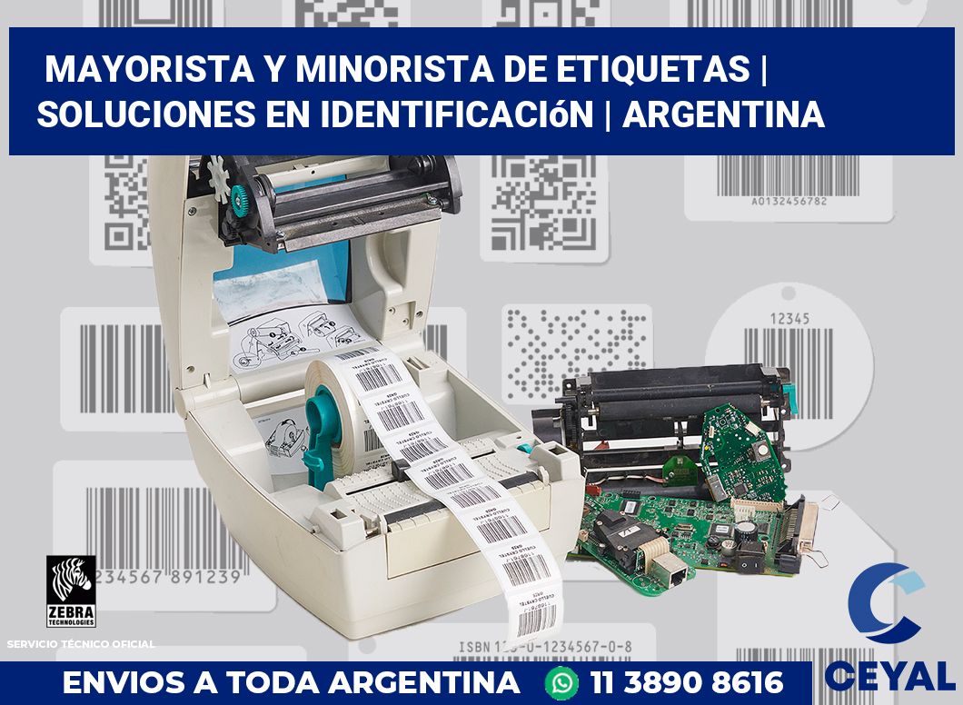 Mayorista y minorista de etiquetas | Soluciones en identificación | Argentina