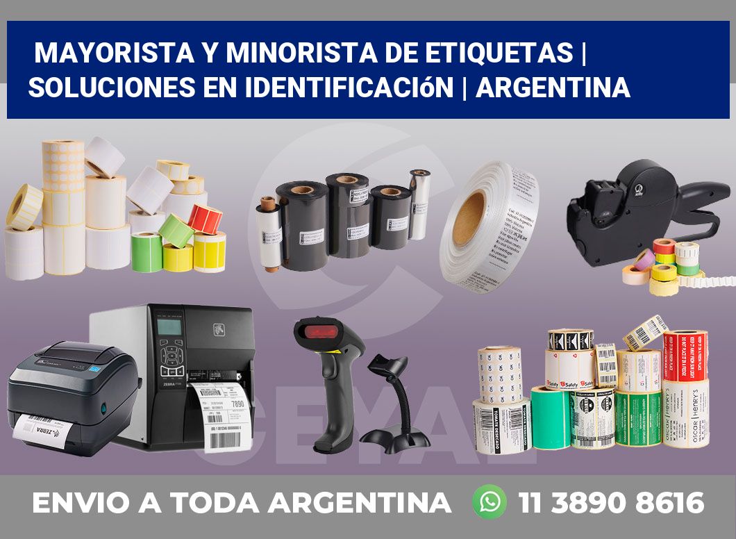 Mayorista y minorista de etiquetas | Soluciones en identificación | Argentina