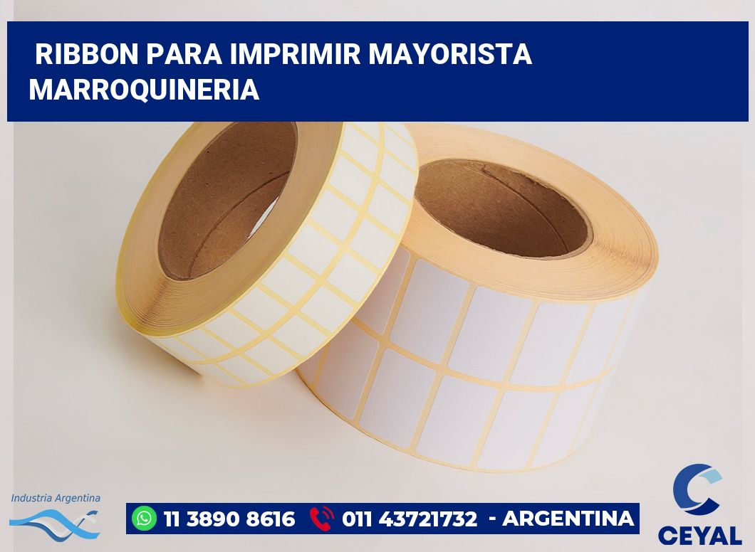 Ribbon para imprimir Mayorista marroquineria