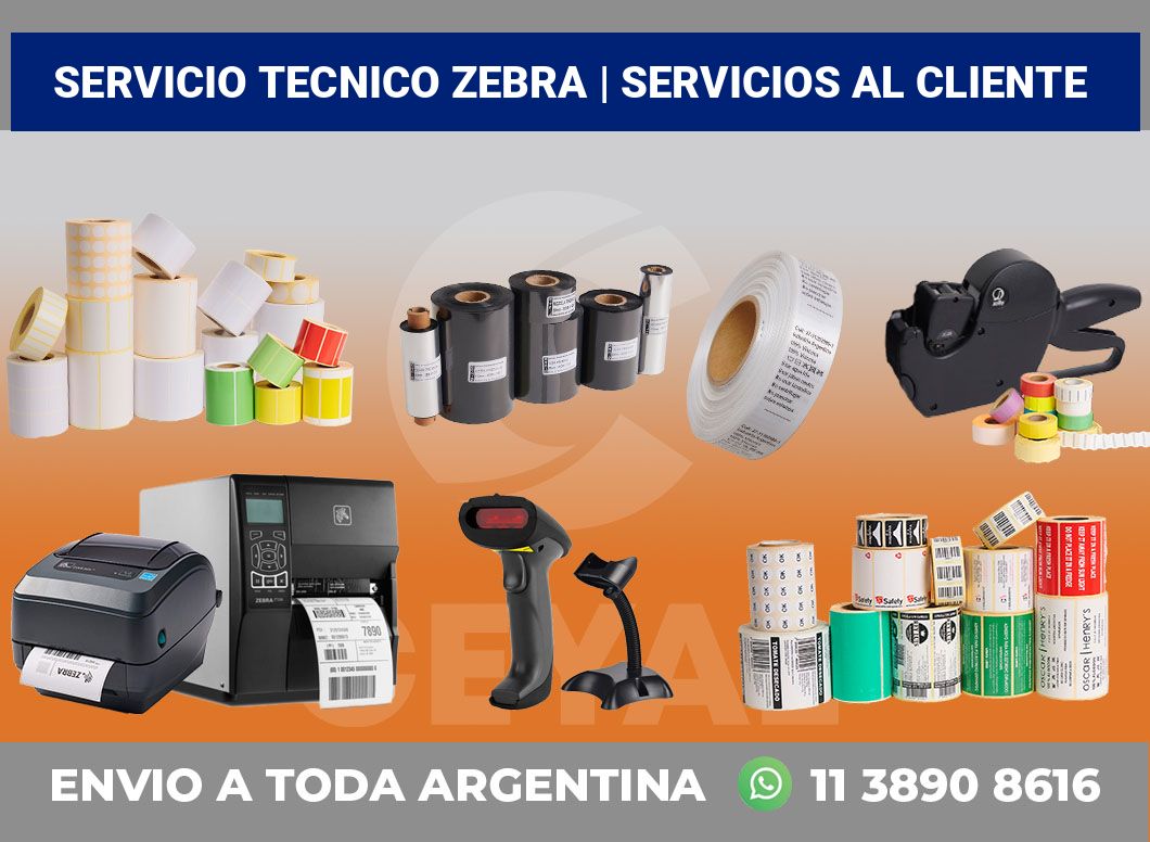 Servicio tecnico Zebra | Servicios al cliente