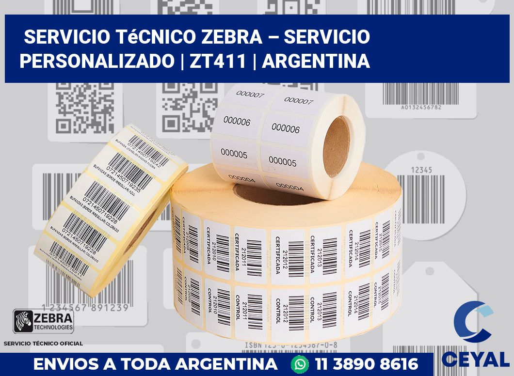 Servicio técnico Zebra – servicio personalizado | ZT411 | Argentina