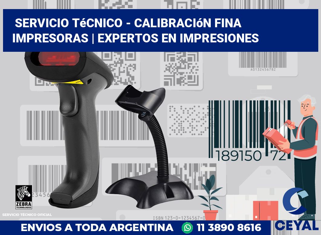 Servicio técnico - calibración fina impresoras | Expertos en impresiones