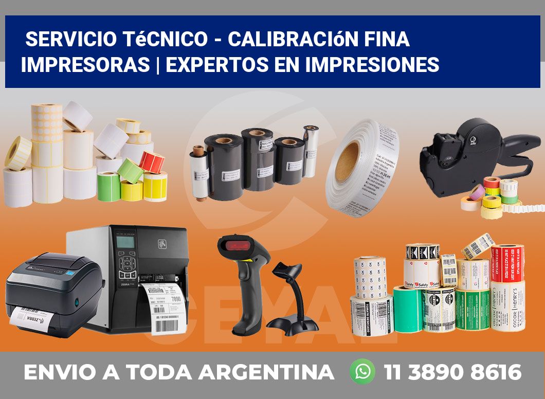 Servicio técnico – calibración fina impresoras | Expertos en impresiones