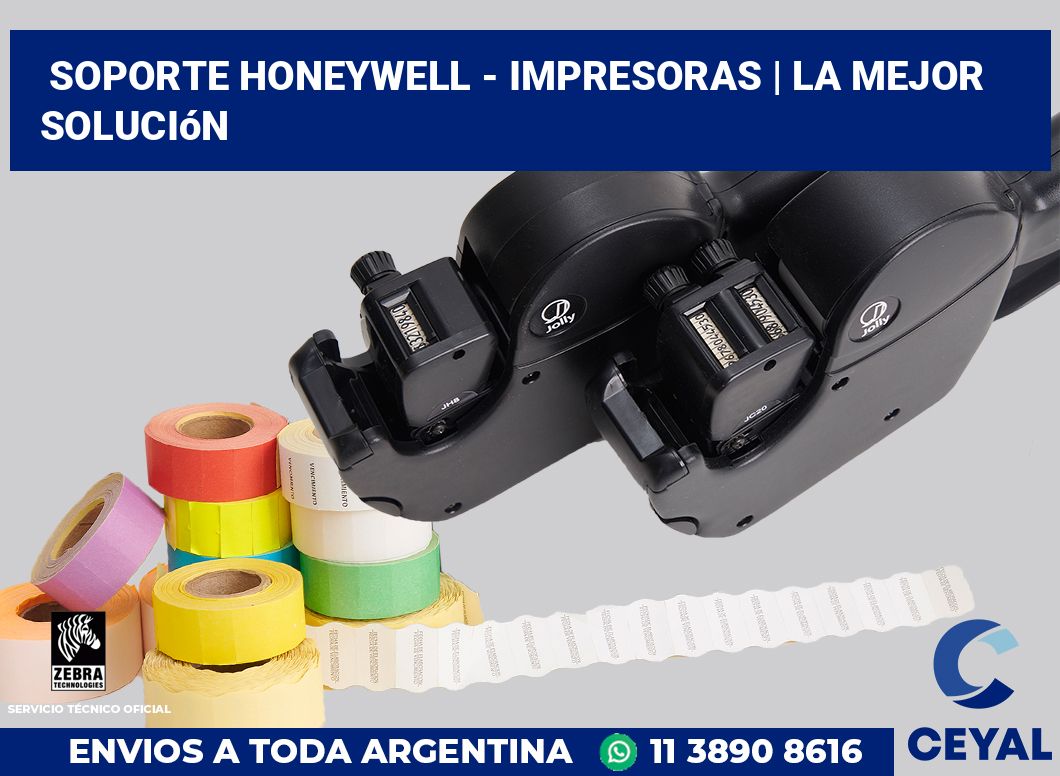 Soporte Honeywell - impresoras | La mejor solución