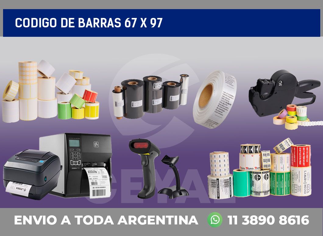 codigo de barras 67 x 97