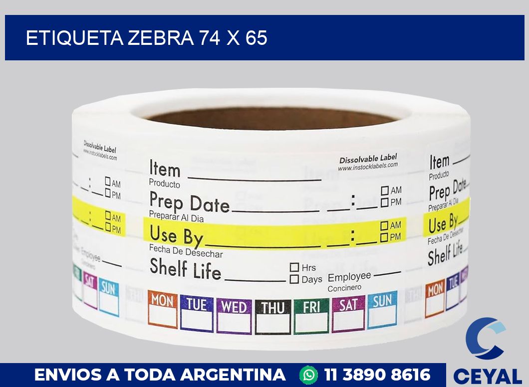 etiqueta zebra 74 x 65