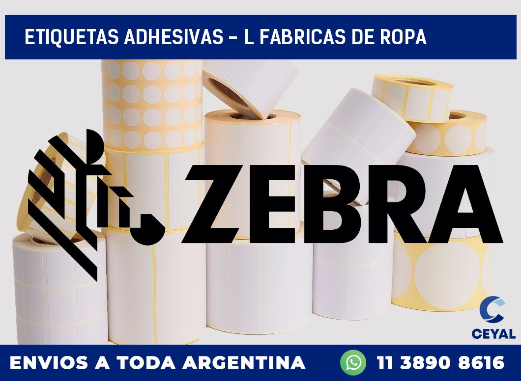 etiquetas adhesivas – l fabricas de ropa