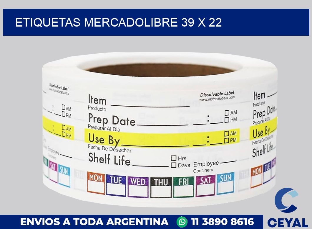 etiquetas mercadolibre 39 x 22