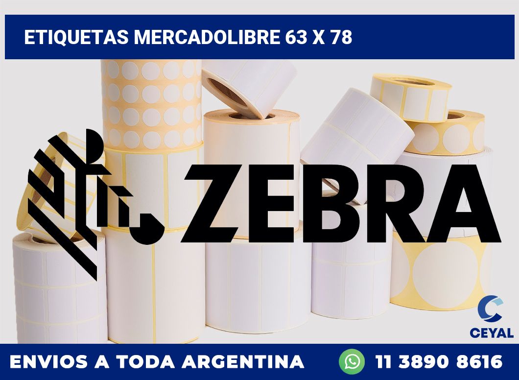 etiquetas mercadolibre 63 x 78
