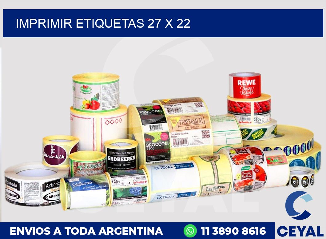 imprimir etiquetas 27 x 22