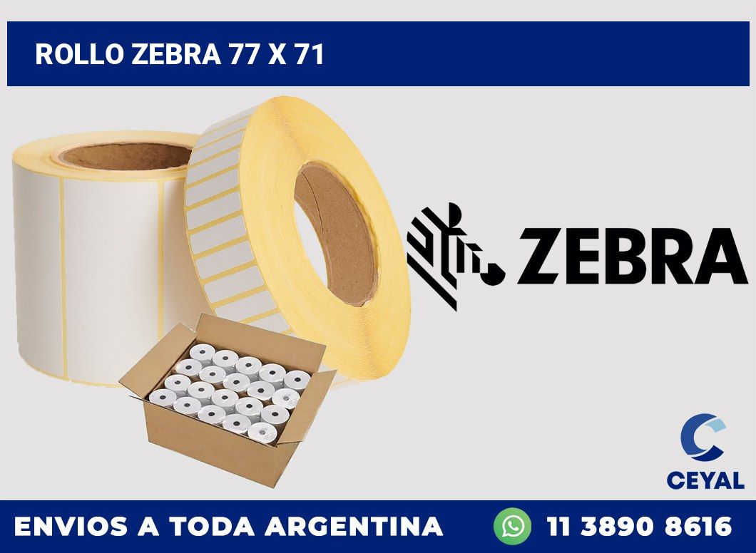 rollo zebra 77 x 71