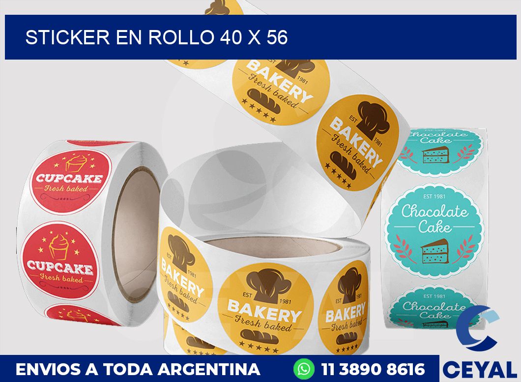 sticker en rollo 40 x 56