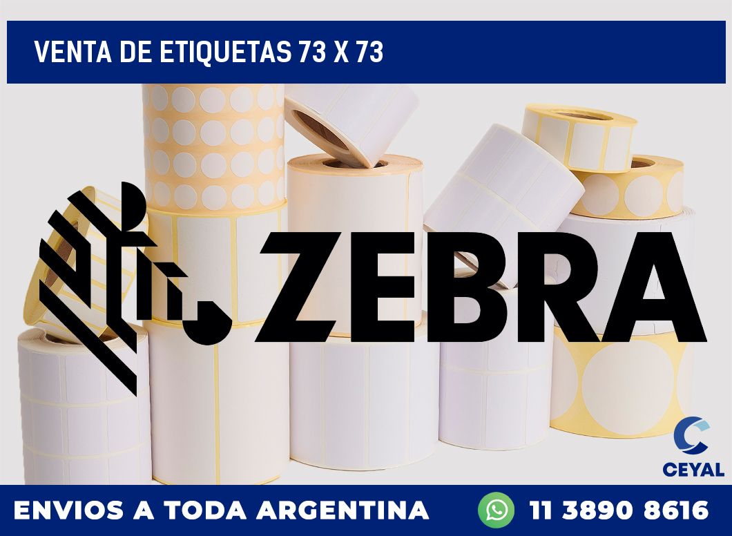 venta de etiquetas 73 x 73