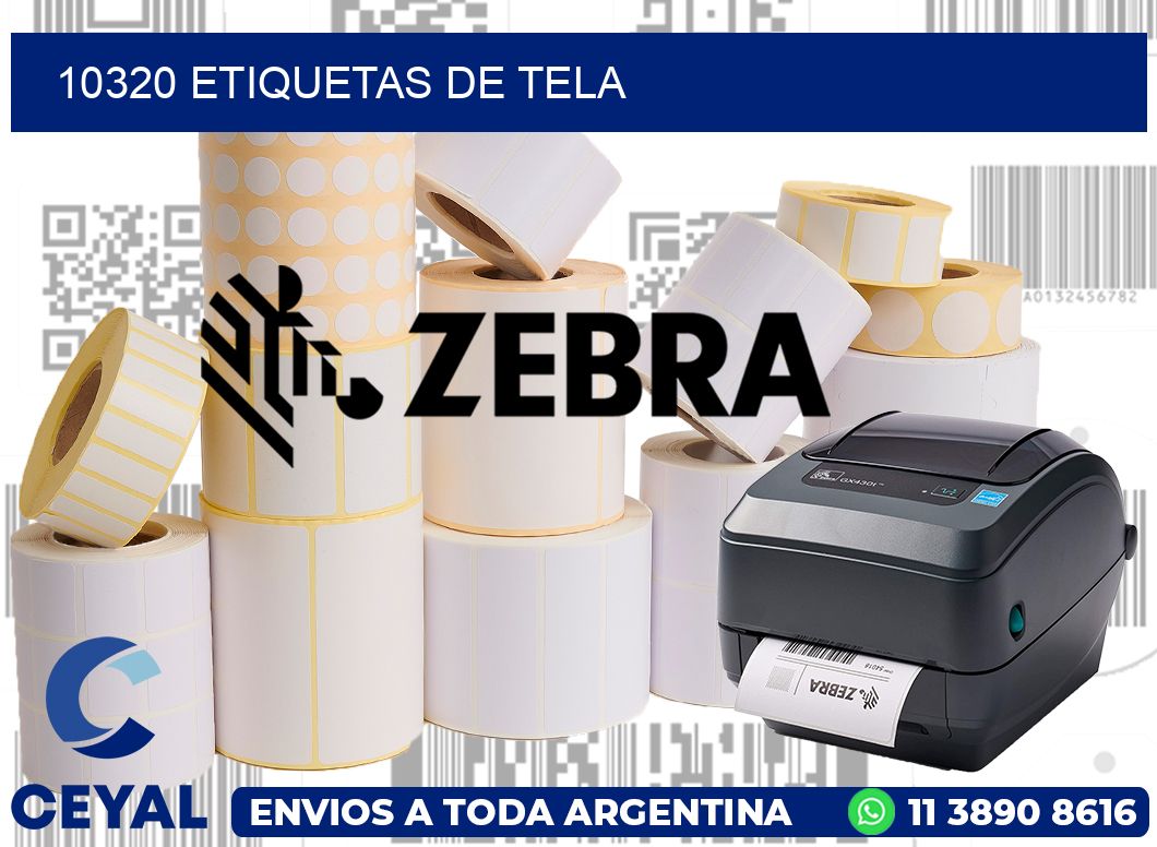 10320 Etiquetas de tela