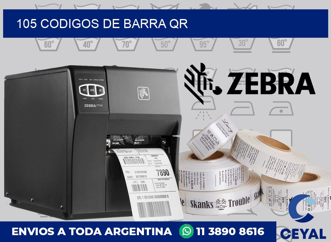 105 Codigos de barra QR
