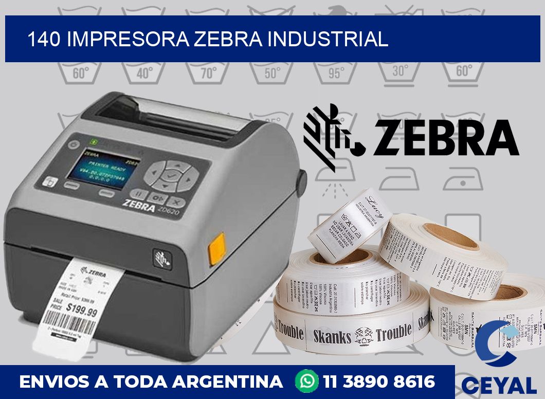 140 Impresora Zebra industrial