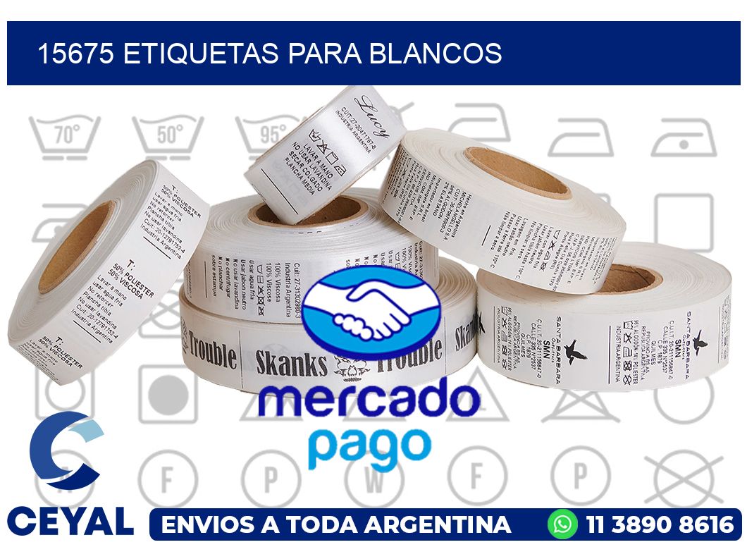 15675 Etiquetas para blancos