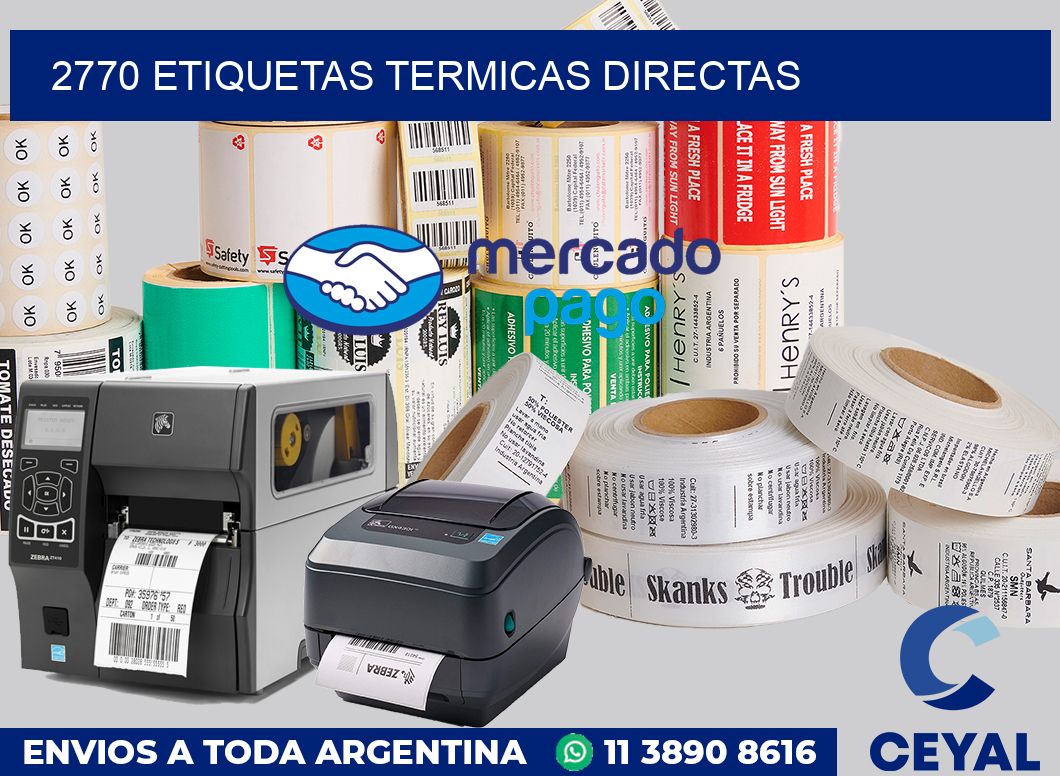 2770 Etiquetas termicas directas