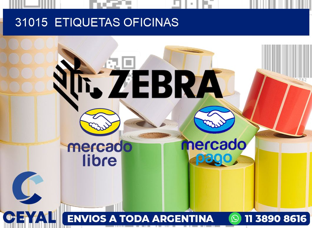 31015  Etiquetas oficinas