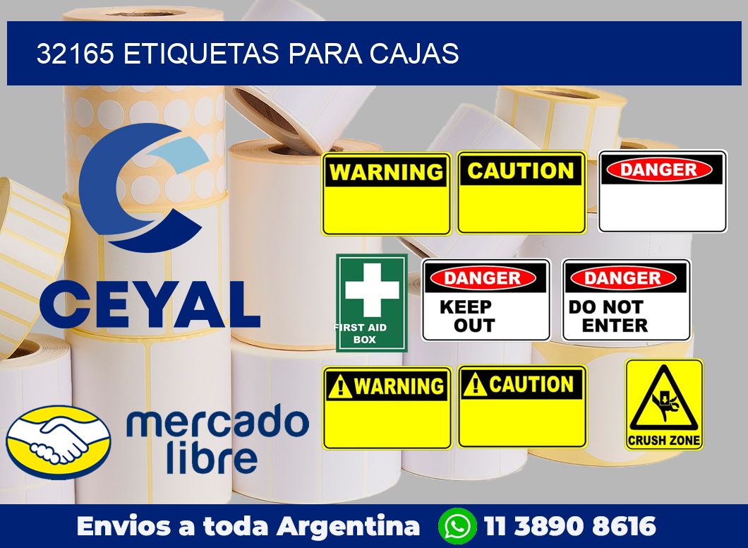 32165 etiquetas para cajas